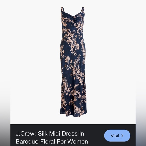 Brand new J crew women’s silk dress - Picture 7 of 7